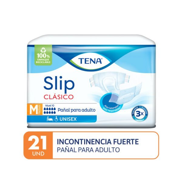 Pañales TENA BASIC MED.21 Unds (SLIP CLASICO)