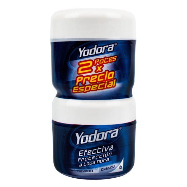 2 Desodorante YODORA Crema 32gr Precio Especial