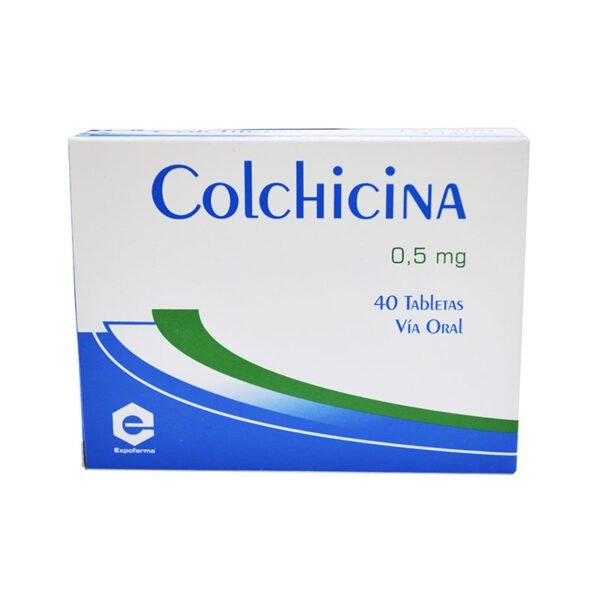 COLCHICINA 0.5mg 40 Tabletas EX