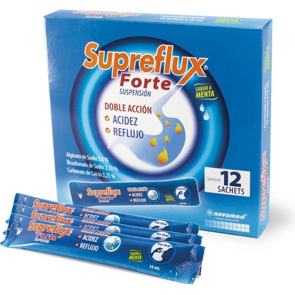 SUPREFLUX FORTE 10mL 12 SACHET ALGINATO