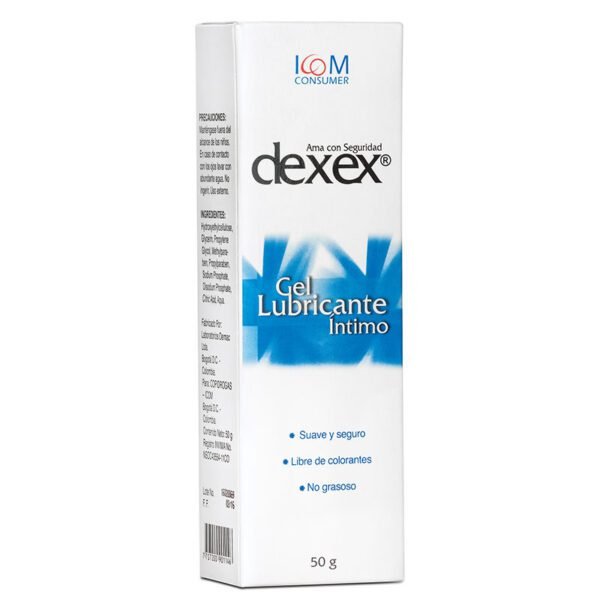 Gel Lubricante Intimo DEXEX 50gr ICOM