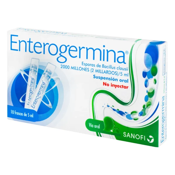 Enterogermina 5mL 10 ampollas bebibles - Farmaster Droguerias