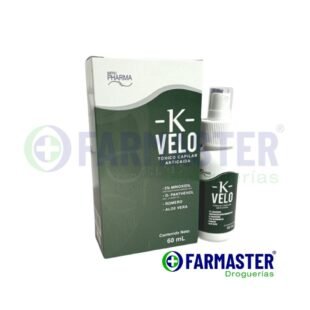 K VELO COMPLEX Loción Capilar 5% MINOXIDIL - Farmaster Droguerías