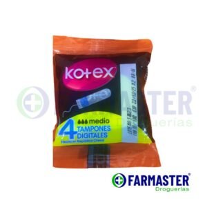 Tampones KOTEX EVO. MEDIO Pague3 Lleve 4