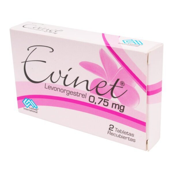 EVINET 0.75mg 2 Tabletas