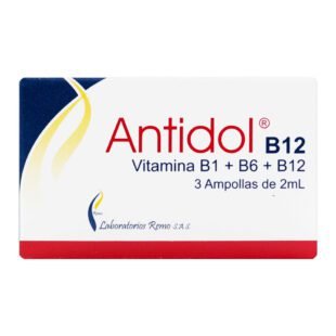 ANTIDOL B-12 2mL 3 Ampollas