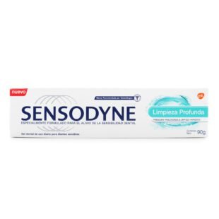 Crema Dental SENSODYNE Limpieza Profunda Unds 90gr