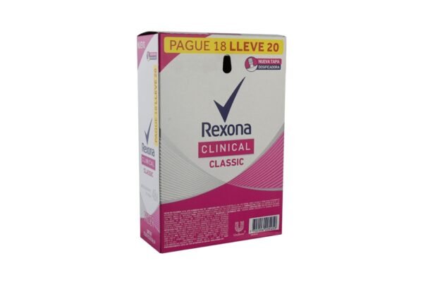 Desodorante REXONA CLI CLAS 8.5gr PAG18LL20Sobres M