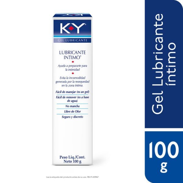 Lubricante Intimo K-Y GEL 100gr