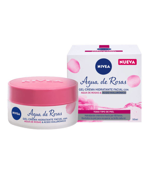 NIVEA Agua de Rosas Crema Hidratante 50mL