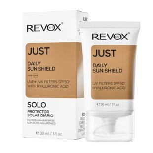 Protector Solar Diario Filtros UVA+UVB SPF50 con Acido Hialuronico JUST