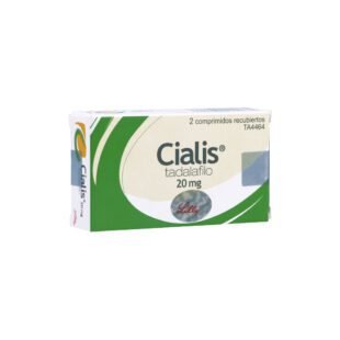 CIALIS 20mg 2 Tabletas Tadafilo