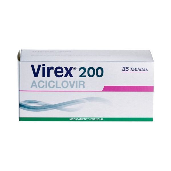 VIREX 200mg 35 Tabletas  ACICLOVIR