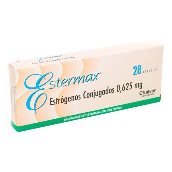 ESTERMAX 0.625mg 28Tabs(P)25263 ESTROGENOS CONJUGADOS