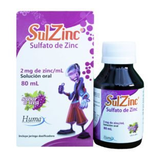 SULZINC 80mL SULFATO de ZINC