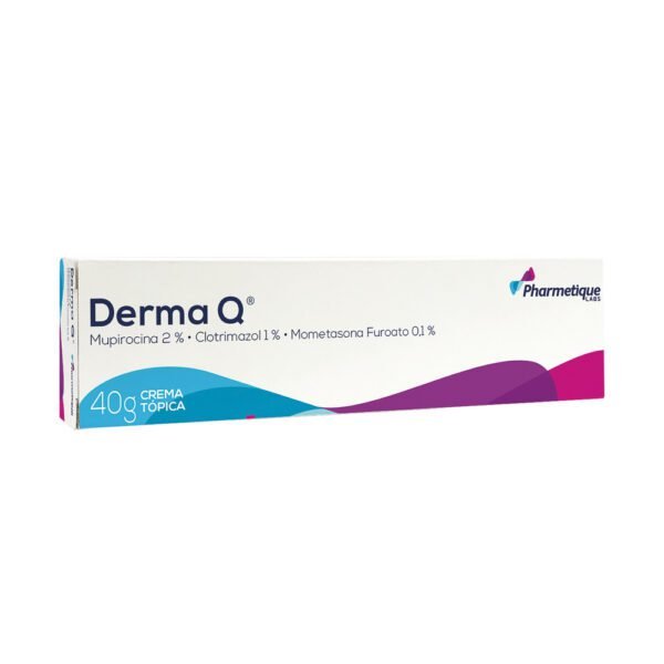 DERMA Q Crema TOPICA 40gr LS CLOTRIMAZOL-MOMETASONA-MUPIROCINA