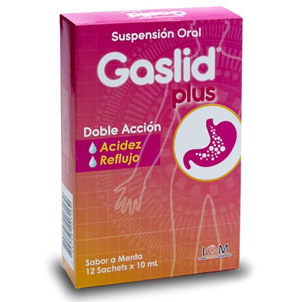 GASLID PLUS SUSP 12 SACHET X 10mL  ALGINATO de SODIO