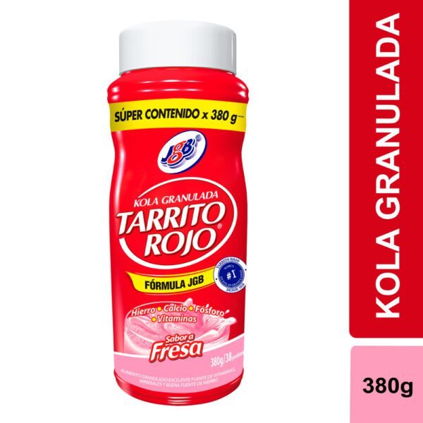 KOLA GRANULADA JGB FRESA 330gr+50gr TARRITO ROJO