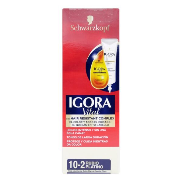 IGORA VITAL Tubo 10-2 RUBIO PLATINO