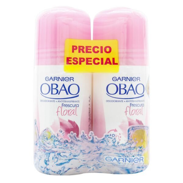 2 Desodorante OBAO Rollon FLORAL 65gr