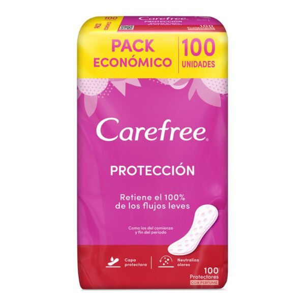 Protectores CAREFREE Original 100 Unds