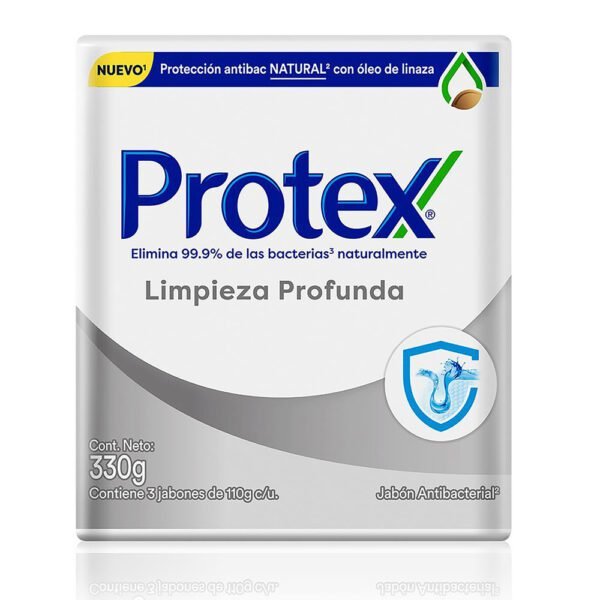 3 Jabones PROTEX Antibacterial LIM.PROF 110gr