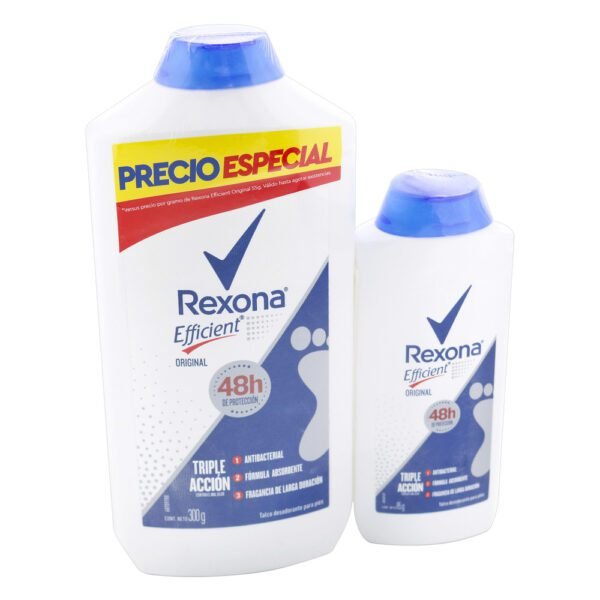 Talco REXONA EFF.ORIG.300g r+ Talco  85gr