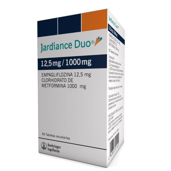 JARDIANCE DUO 12.5/1000mg 60 Tabs EMPAGLIFLOZINA