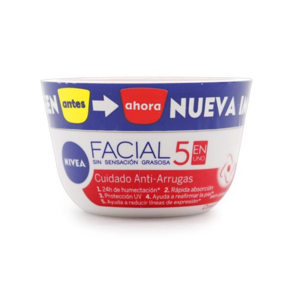 Crema NIVEA CUID.FACI.ANTI ARRUGAS 50mL