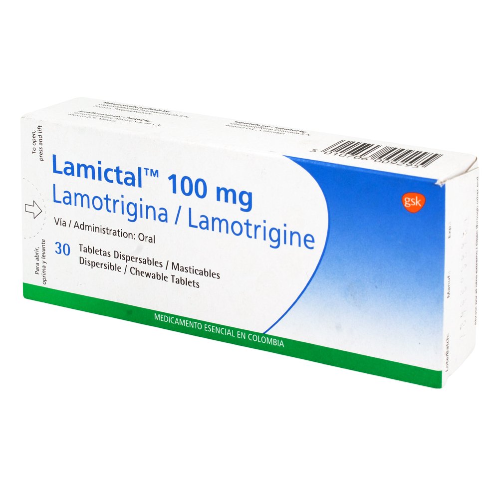 LAMICTAL DISP.100mg 30 Tabs - Farmaster Droguerías