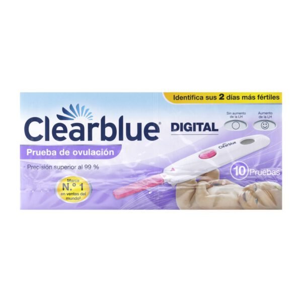 Prueba de OVULACION CLEARBLUE DIGI.10Unds