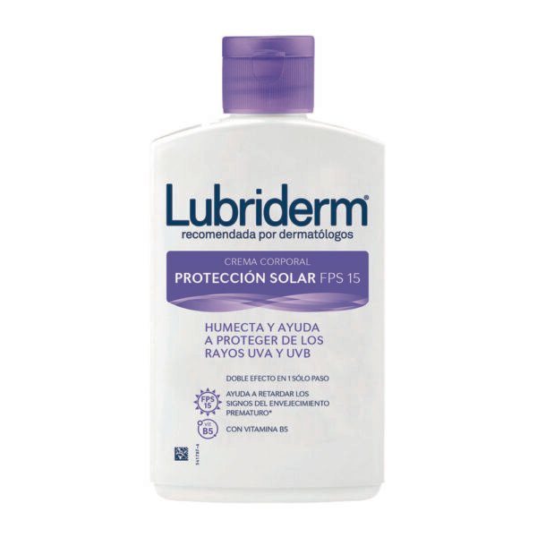 LUBRIDERM Loción U.V.15 200mL