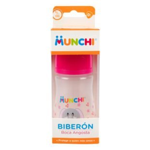 Biberón MUNCHI Boca Angosta 4 Oz