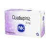 QUETIAPINA 25mg 30 Tabs MK