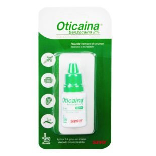 OTICAINA Gotas 10mL BENZOCAINA