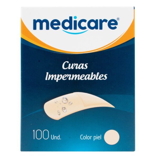 Curas MEDICARE COLOR Piel 100 Unds