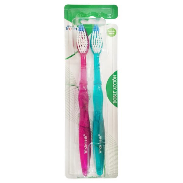 Cepillo Dental WHOLE FRESH DOB/ACC TW 2X1 ICOM