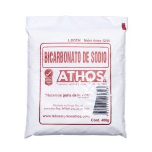 Bicarbonato de Soda 400gr ATHOS