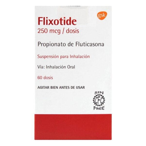 FLIXOTIDE INH.250 MC 60 Dosis