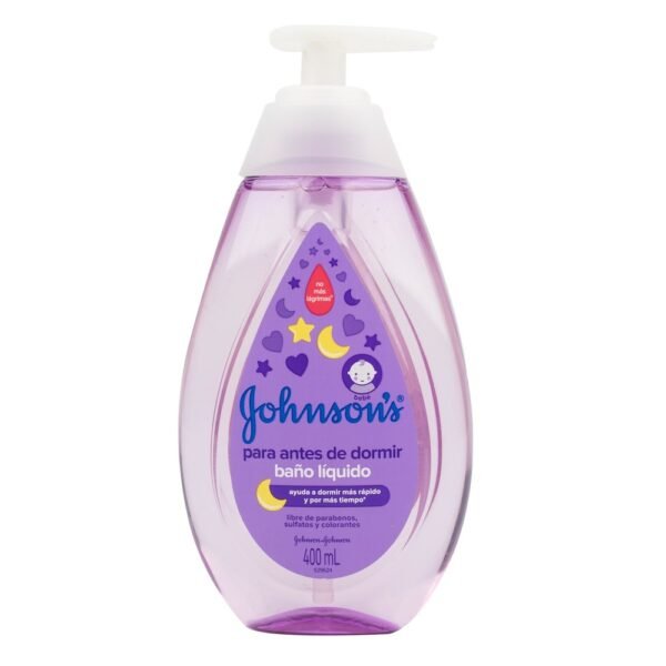 Baño Líquido J&J BABY ANTES D.DORMI.400mL