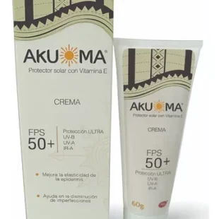 Protector Solar AKUOMA HYDRAGEL SPF 50 Tubo 60gr JASER