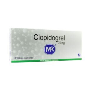 CLOPIDOGREL 75mg 30 Tabletas MK