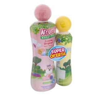 Colonia ARRURRU NATURAL Rosa 400mL + Crema Humectante.220mL D.P.+AH