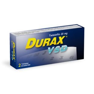 DURAX VSD 20mg 2 Tabletas TADALAFIL