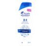 Shampoo H&S 2 1 Limpieza Renovadora 375mL