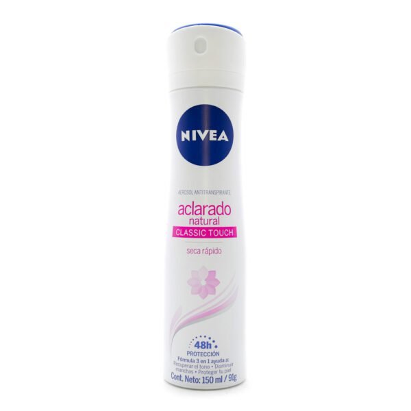 Desodorante NIVEA Spray Aclarado Natural 150mL M