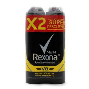 2 Desodorantes REXONA Spray MEN V8 90gr