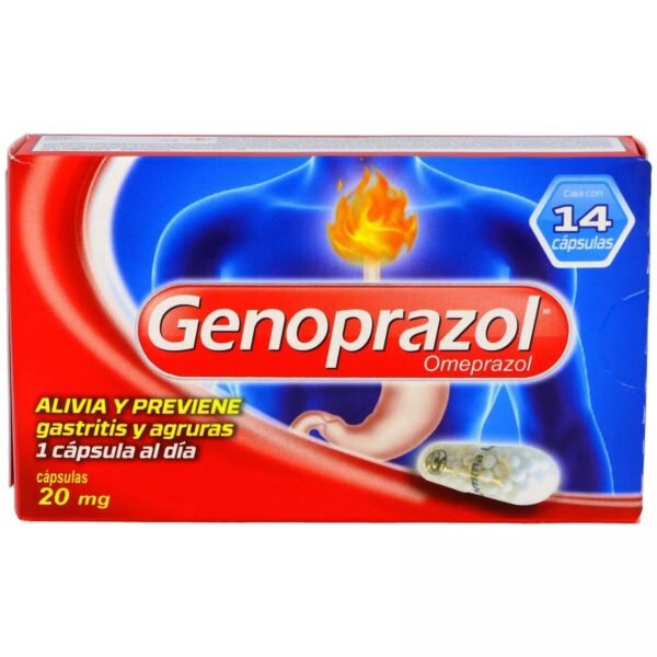 GENOPRAZOL 20mg 14 CAP. 4 Unds