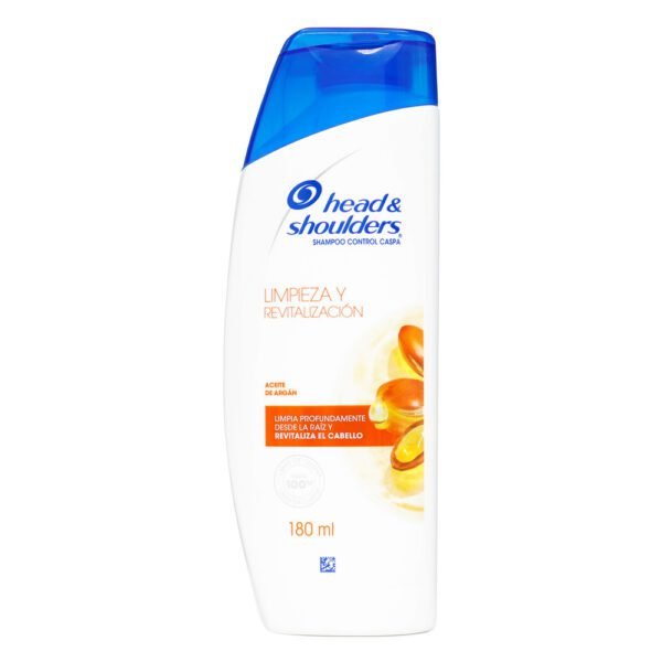 Shampoo Head&Shoulders Limpieza Revitalización 180mL