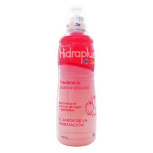 HIDRAPLUS 45 ZINC FRESA 400mL Suero Oral